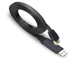 Imported chip USB to RJ45 debugging cable